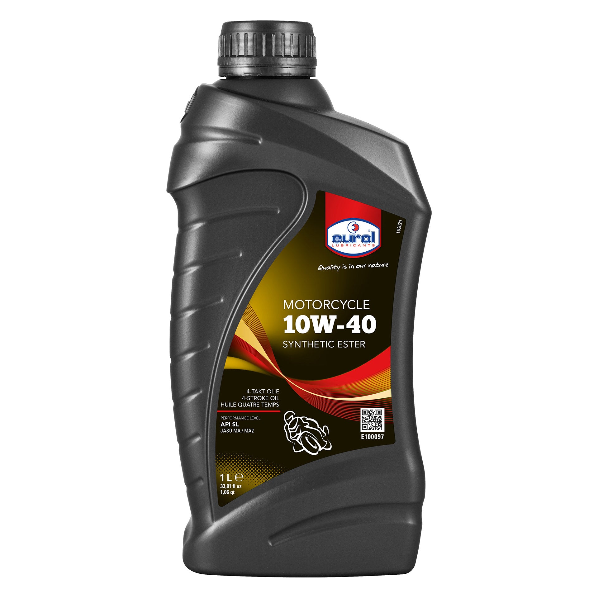 Eurol Carter olie 10W40 1 liter 100097  scooter
