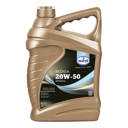 Eurol Carter olie 20W50 SG/CD 5-liter API: SG/CF4 Bediga