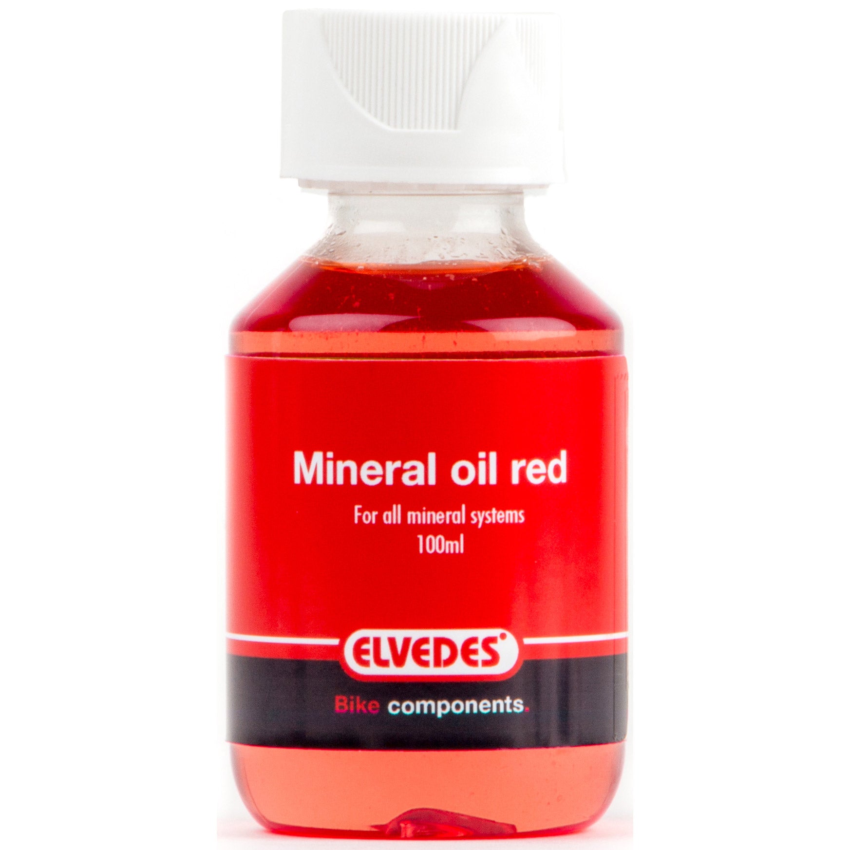 Elvedes mineraalolie rood 100ml(mineraalsysteem) 2016005