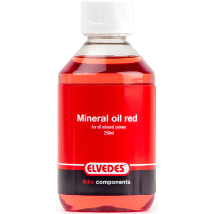 Elvedes mineraalolie rood 250ml
