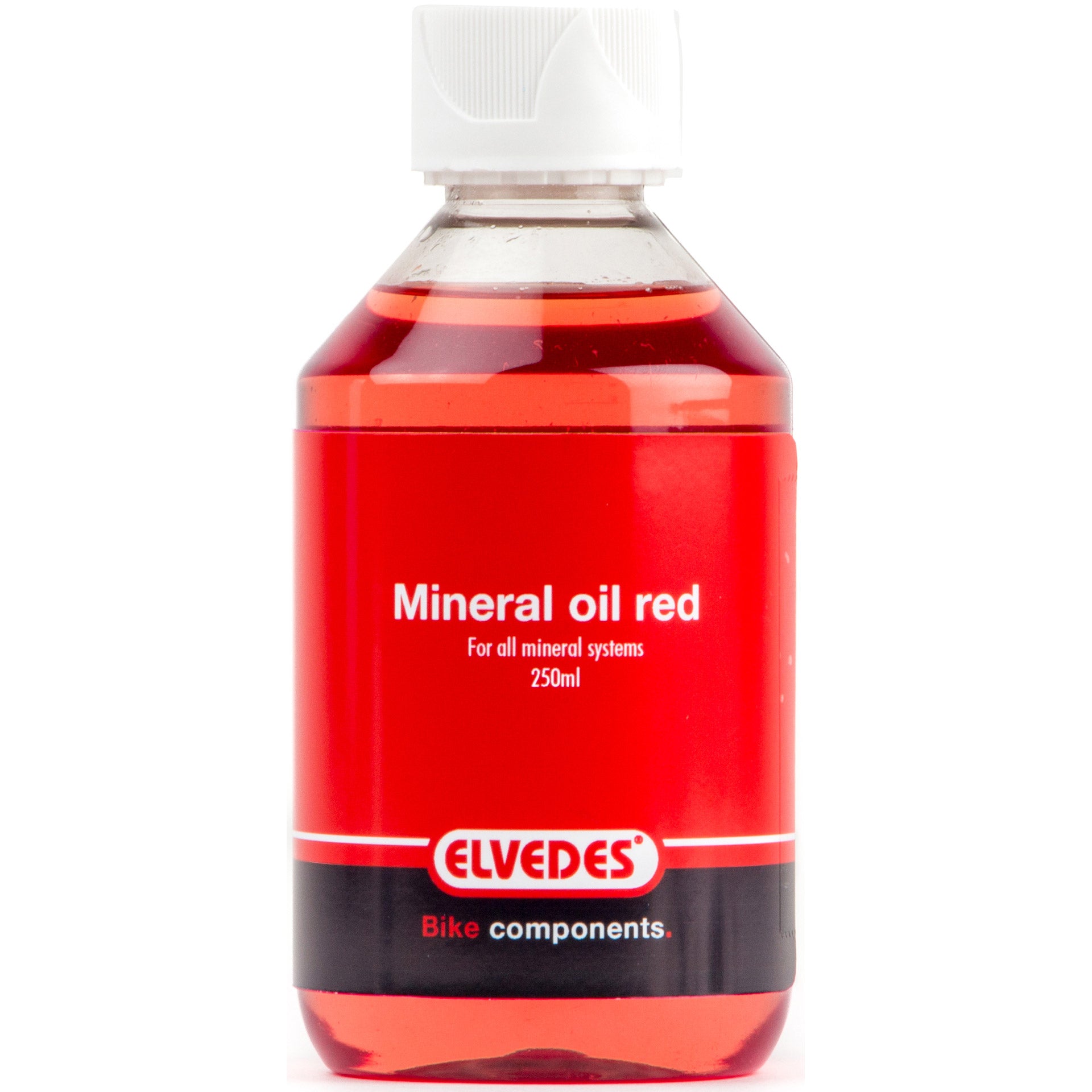Elvedes mineraalolie rood 250ml