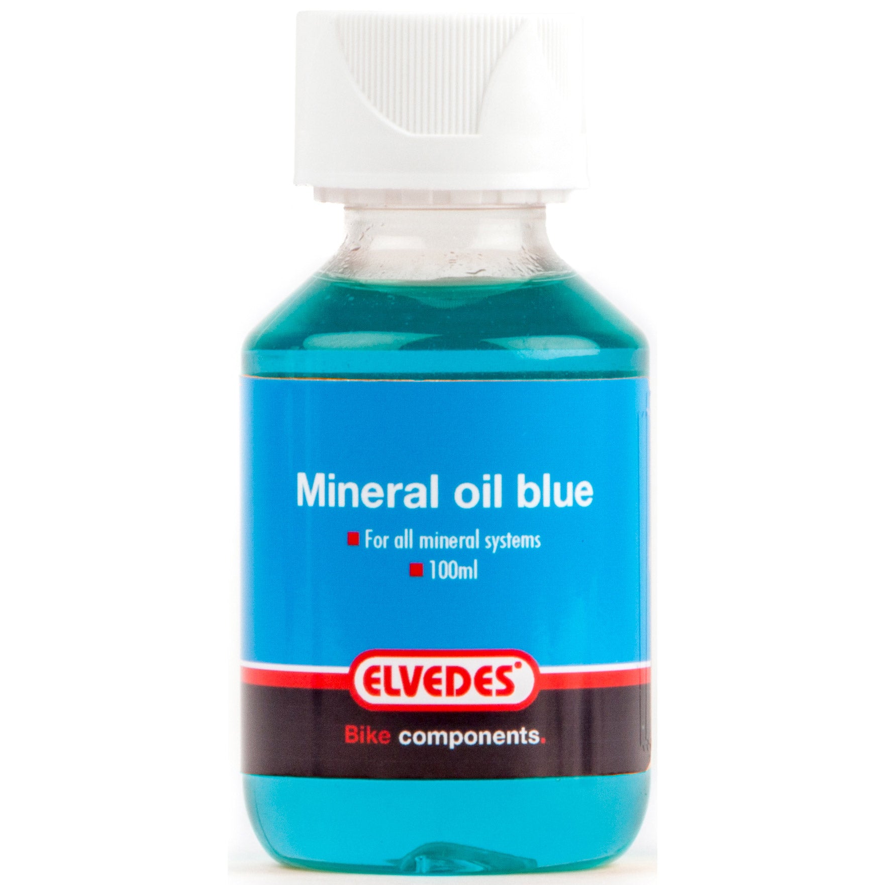 Elvedes mineraalolie blauw 100ml(mineraalsysteem) 2016006