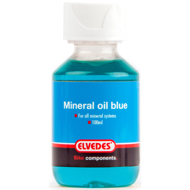 Elvedes mineraalolie blauw 100ml(mineraalsysteem) 2016006