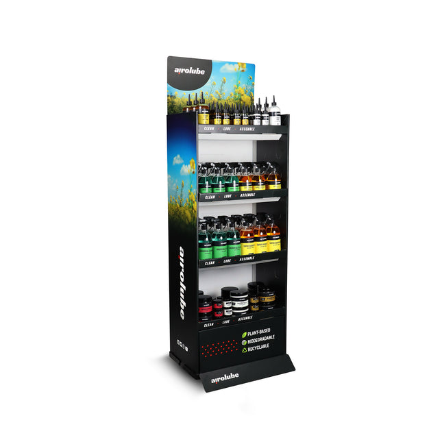 Airolube display groot leeg