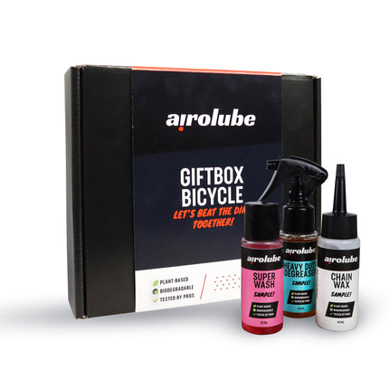 Airolube giftbox (super wash/ chain wax/degreaser) 3x50ml