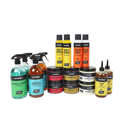 Airolube pack d'atelier 8 produits / 16 emballages