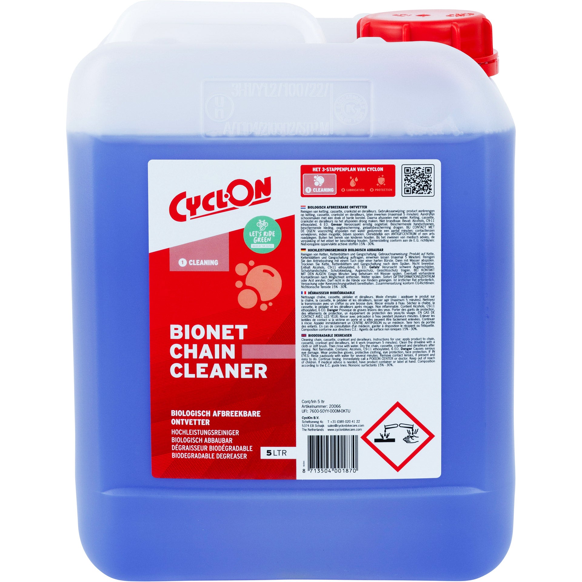 CyclOn Bionet Chain Cleaner 5l