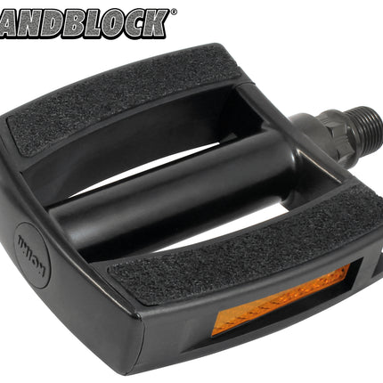 Union pedal SP-828 black/black SANDBLOCK, on ​​card