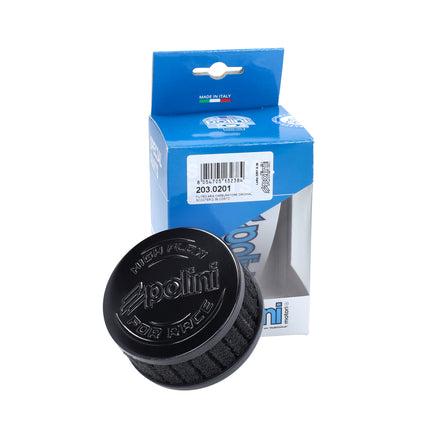 Polini scooter powerfilter recht kort model 36 mm – 203.0201 – productfoto 2