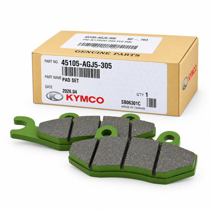 Kymco originele remblokkenset voorzijde rechts AK550i/CV3 – 45105-AGJ5-305 – productfoto 2