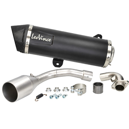 LeoVince complete Euro 5 Nero uitlaat zwart/carbon Vespa GTS 300 HPE – 14071U – productfoto 1