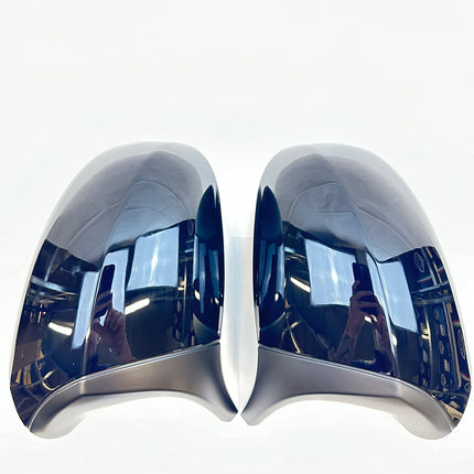 BMW Styling - Facelift (tot 2013) Styling 1 Serie / 3 serie E81, E82, E87, E88, E90, E91, E92 Spiegelkappen - M3 LOOK Zwart Hoogglans