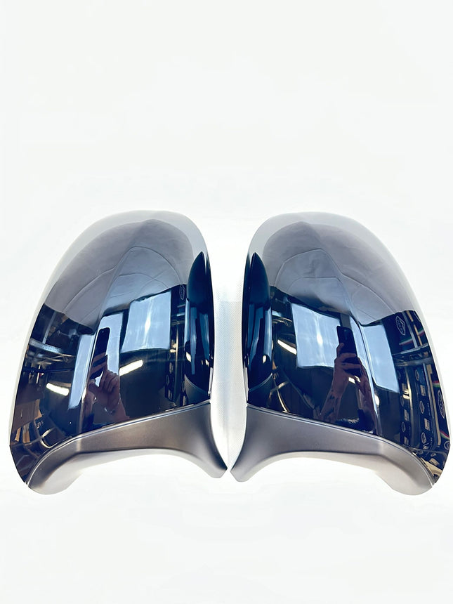 BMW Styling - Facelift (tot 2013) Styling 1 Serie / 3 serie E81, E82, E87, E88, E90, E91, E92 Spiegelkappen - M3 LOOK Zwart Hoogglans