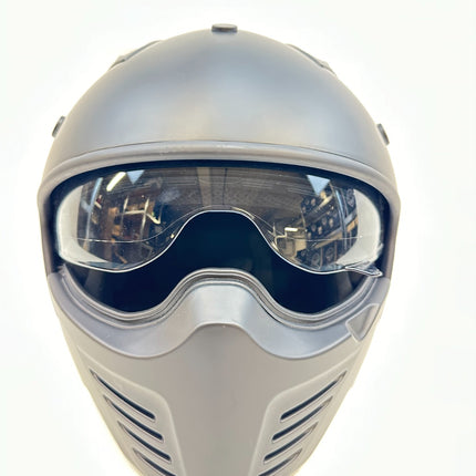 Vito Bruzano Jethelm - Motorhelm - Mat Zwart