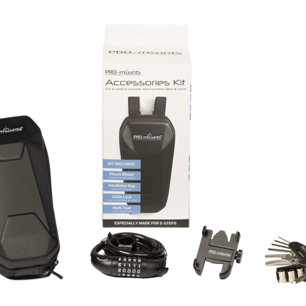 PRO-mounts e-scooter accessories kit
