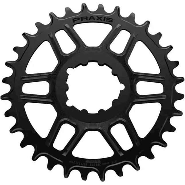 Praxis kettingblad 1x MTB DM 30T 3mm-offset 10/11/12sp