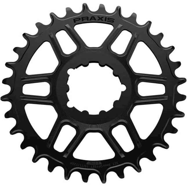 Praxis kettingblad 1x MTB DM 34T 3mm-offset 10/11/12sp