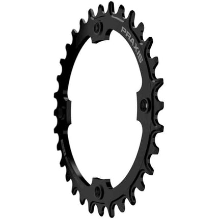 Plateau Praxis 1x E-Ring 104BCD M8 36d acier noir