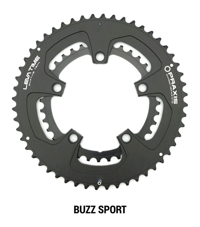 Praxis kettingblad Buzz Sport 110BCD 52/36t zwart