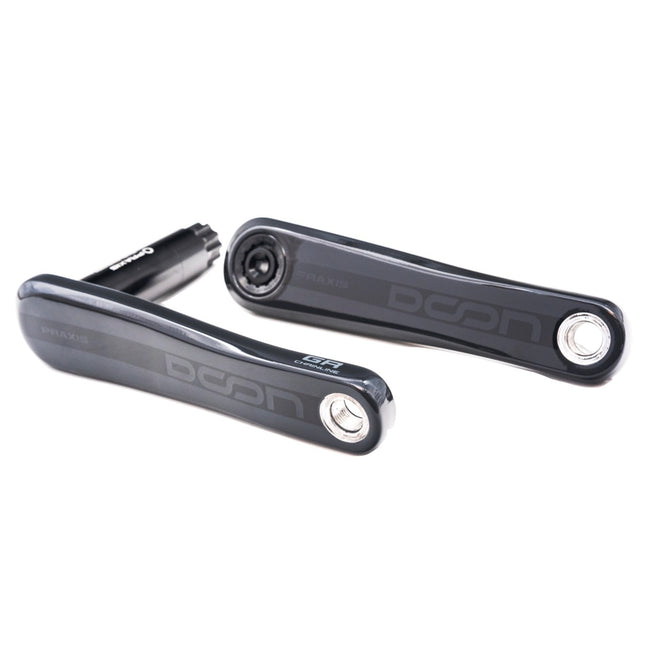 Praxis crankstel Doon GR carbon M30-Thru 165mm (armset)
