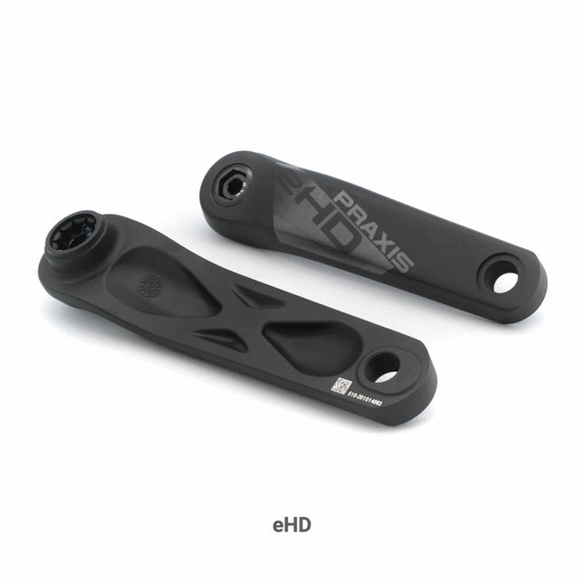 Praxis crankstel E-bike type 1 aluminium HD Isis 150mm