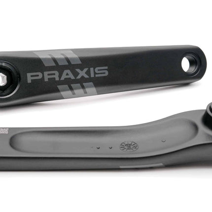 Praxis crankstel E-bike type 1 aluminium Isis 170mm