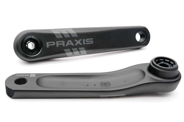 Praxis crankstel E-bike type 1 aluminium Isis 160mm