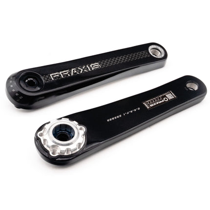 Praxis crankstel E-race TQ-HPR40 carbon 165mm
