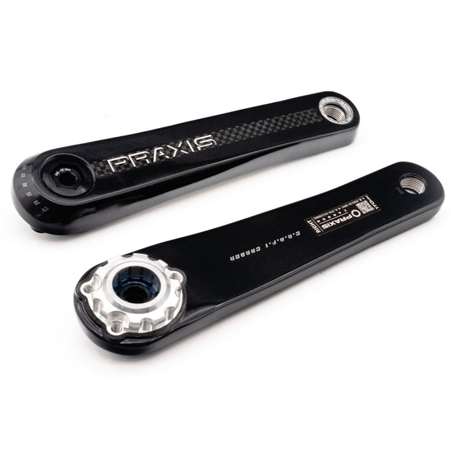 Praxis crankstel E-race TQ-HPR40 carbon 165mm