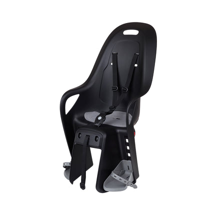 Siège arrière Polisport Koari porte-bagages noir/gris