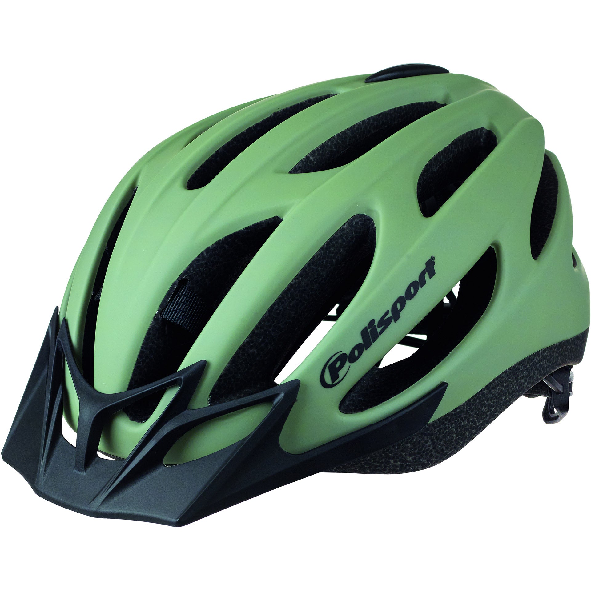 Polisport MTB helm Sport-Flow L 58-62cm mat groen