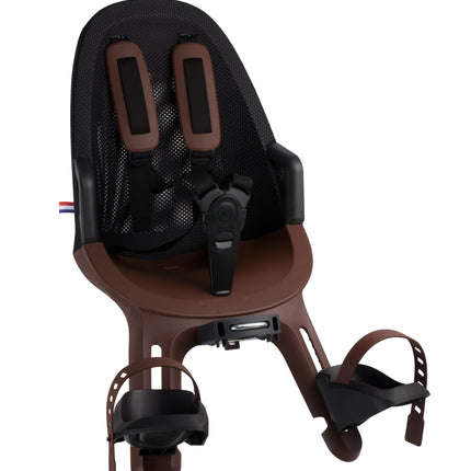Siège vélo Qibbel Air marron/noir