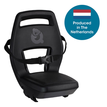 Siège arrière Qibbel Junior 6+ porte-bagages Longtail noir