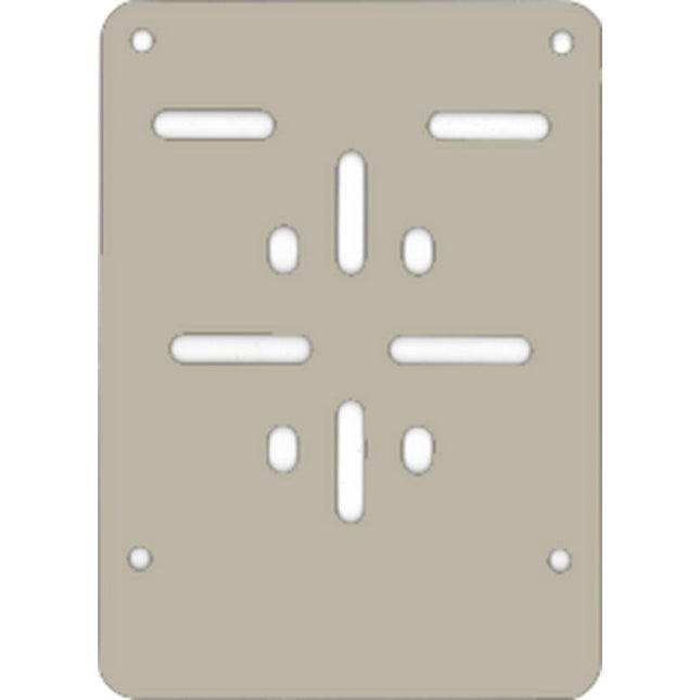 Kentekenplaat-houder 140x100 Alu Fiets grijs