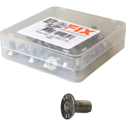 Bofix Allen bolt M5x16 stainless steel countersunk head (25 pcs)