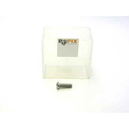 Bofix inbusbout M6x16 RVS bolkop (cantilever rem) (25st)