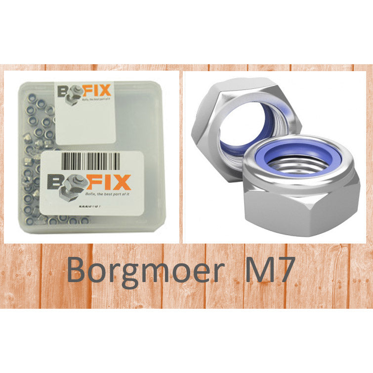 Bofix borgmoer M7 verzinkt (25st)