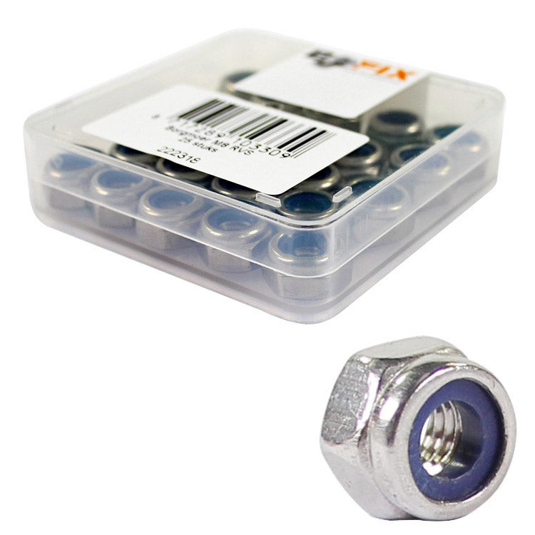Bofix borgmoer M8 RVS (25st)