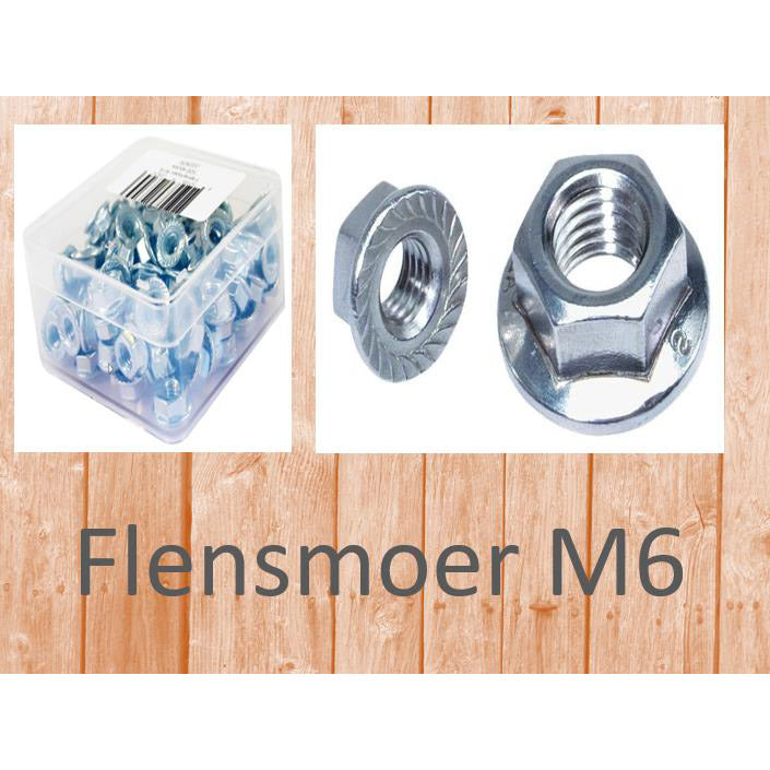 Bofix flensmoer M6 (100st)