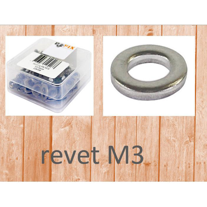 Bofix sluitring M3 verzinkt (200st)