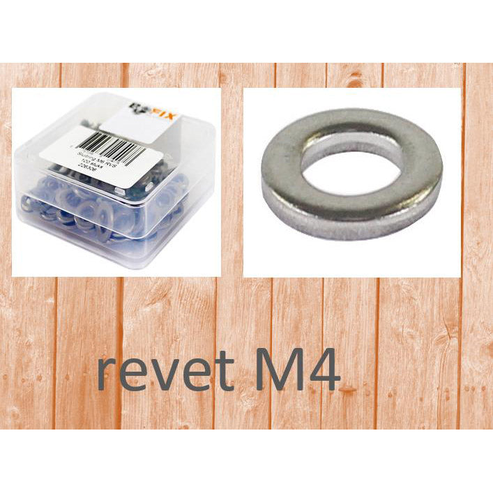 Bofix sluitring M4 verzinkt (200st)