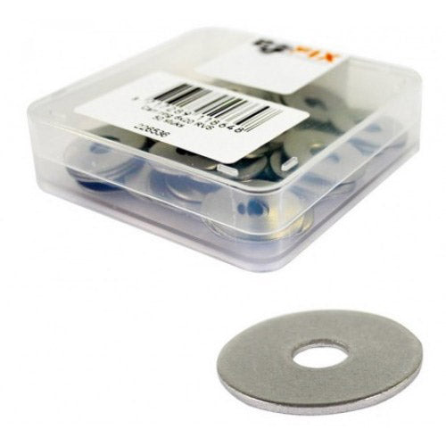 Bofix carrosseriering M6x25 RVS (50st)