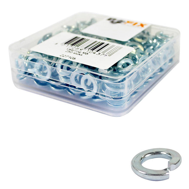 Bofix veerring M6 verzinkt (250st)