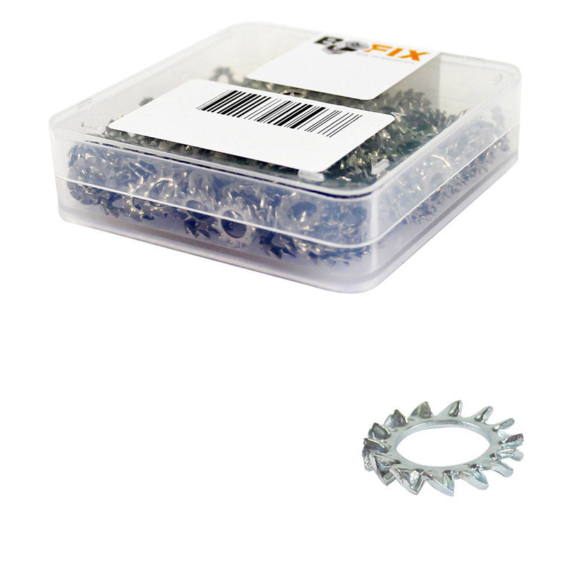 Bofix tandveerring M5 verzinkt (250st)