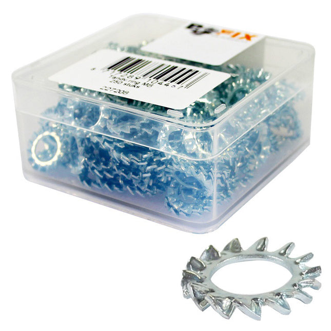 Bofix tandveerring M8 verzinkt (250st)