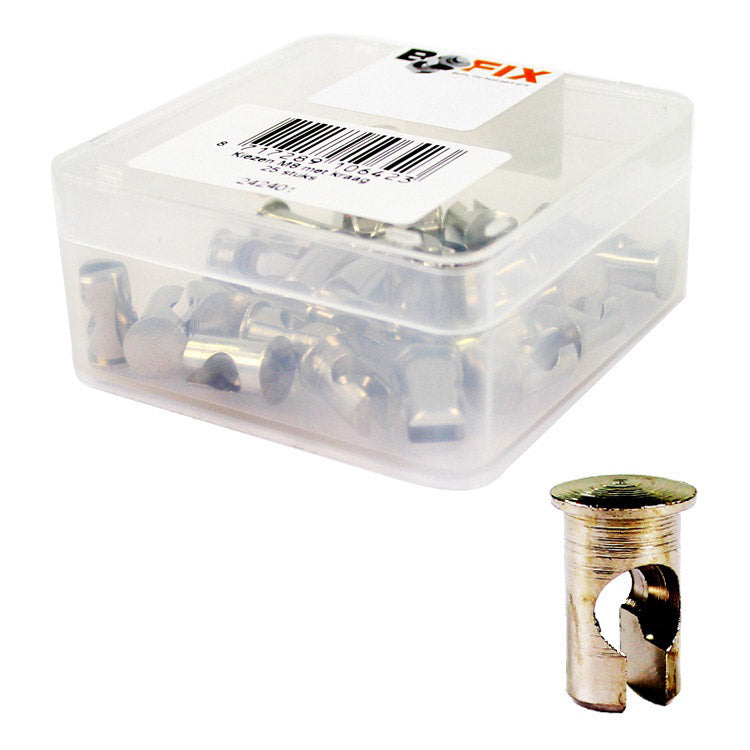 Bofix kies met kraag 8x15 (Tomos) (25st)