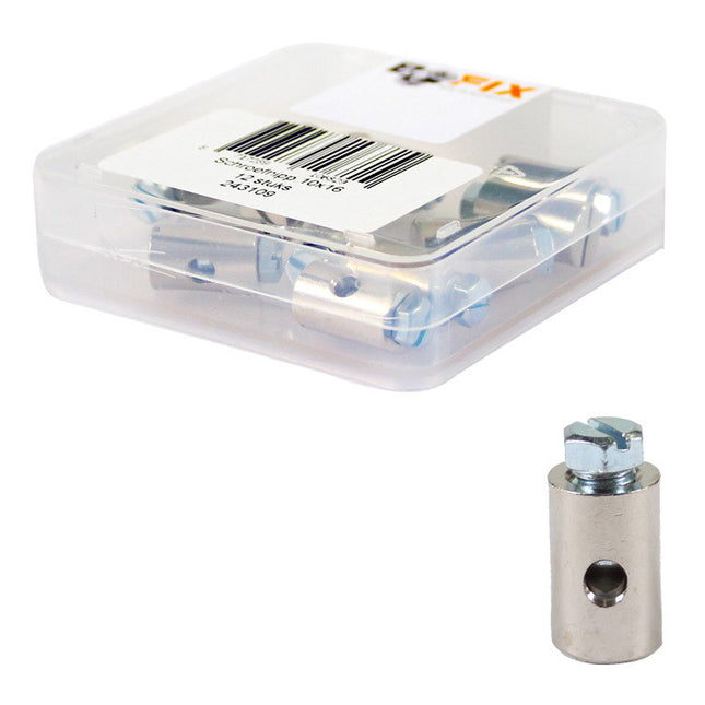 Bofix schroefnippel 10x16 (12st)