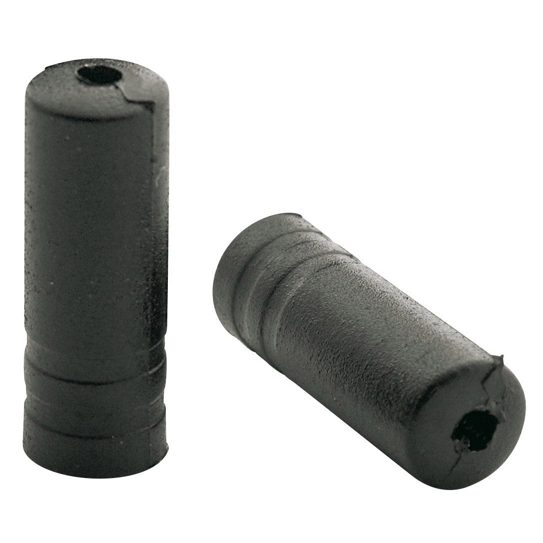 Elvedes kabelhoedje 4,3mm  PVC zwart (10st)