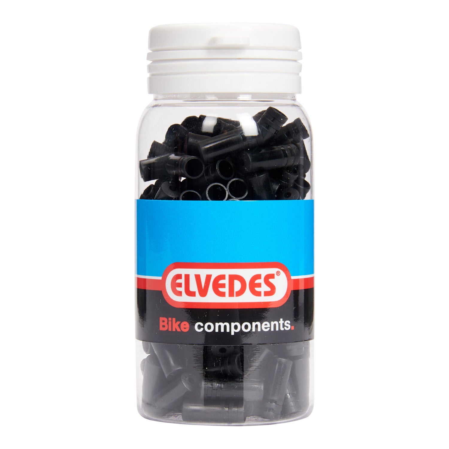 Elvedes kabelhoedje 4,3mm PVC zwart (150st)