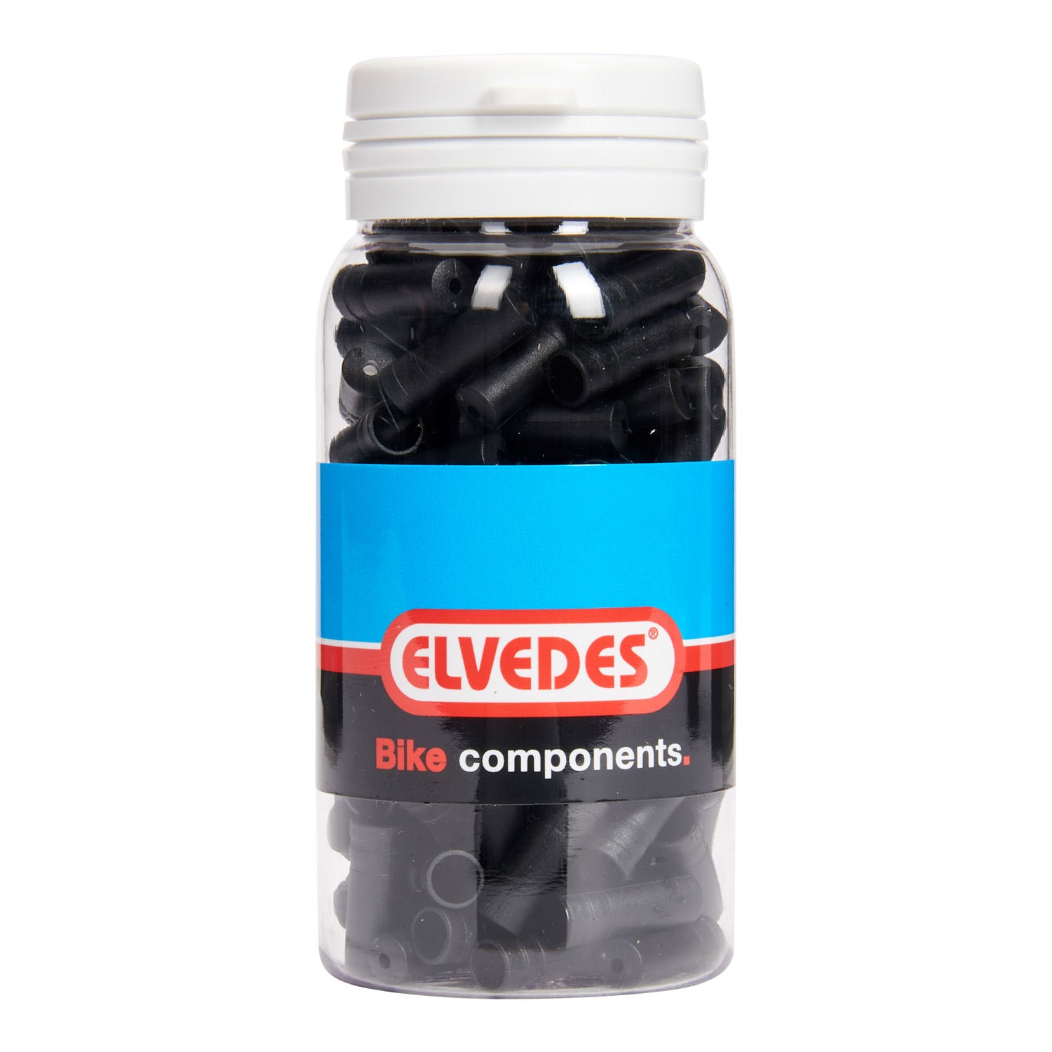Elvedes kabelhoedje 5mm PVC zwart (150st)